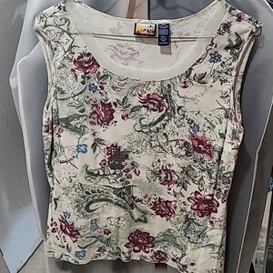 Havana Jack's Cafe sleeveless knit tank. Size M/M. Multi colored.